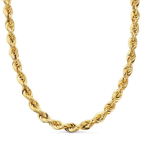 18K CORDON ORO AMARILLO SALOMONICO LIGERO. ANCHO: 6 MM. LARGO: 60CM
