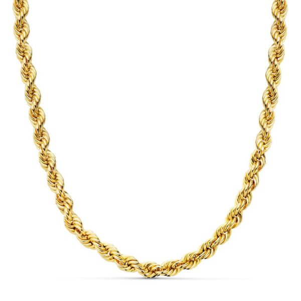 18K CORDON SALOMONICO ORO AMARILLO 5 MM